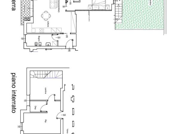 Melzo - bilocale con giardino e taverna